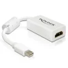 Delock Mini Displayport a HDMI Hembra Blanco - Adaptador