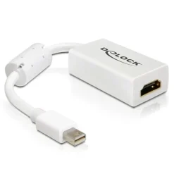 Delock Mini Displayport a HDMI Hembra Blanco - Adaptador