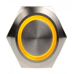 DimasTech 19mm LED Amaillo - Pulsador