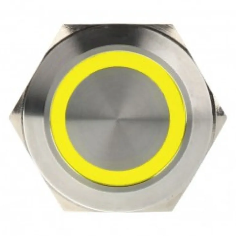 DimasTech PD066 Amarillo 25mm - Pulsador