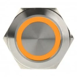 DimasTech PD065 Naranja 25mm - Pulsador