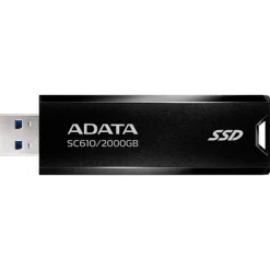 Disco Duro Externo Adata SC610 SSD 2TB USB 3.2 Negro