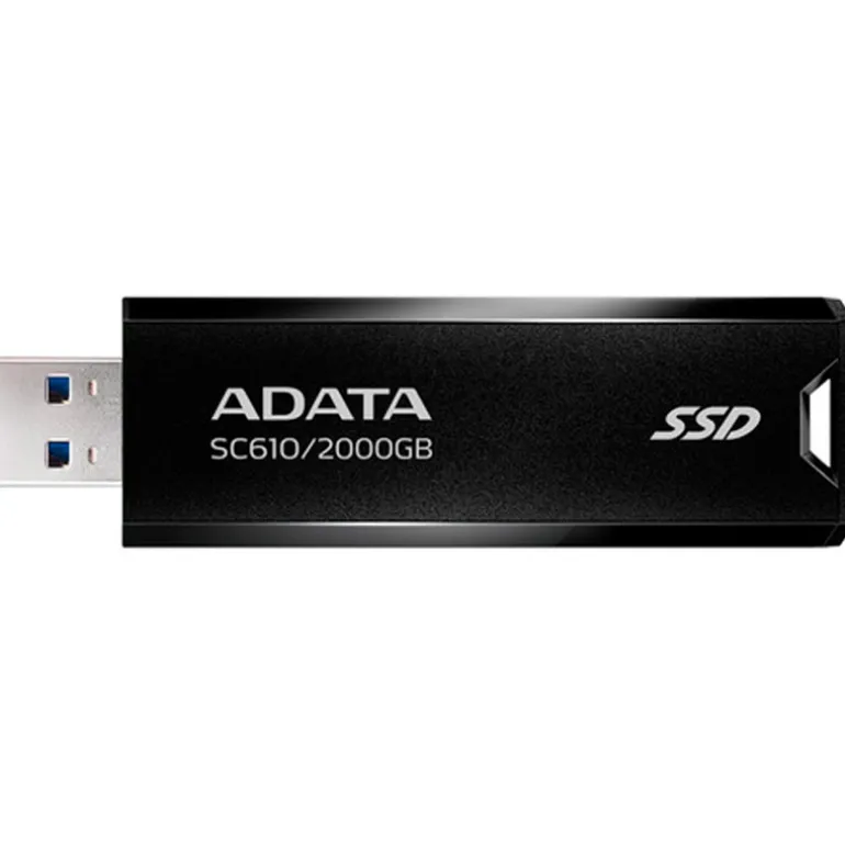 Disco Duro Externo Adata SC610 SSD 2TB USB 3.2 Negro