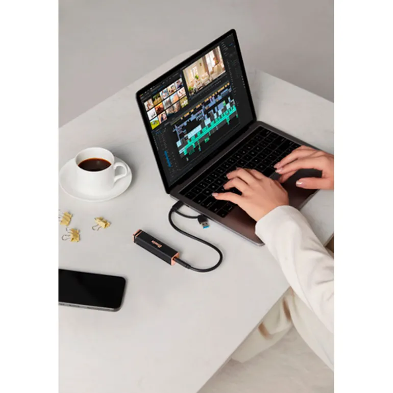 Disco Duro Externo Biwin PD2000 SSD 2TB USB 3.2 Azul