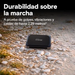 Disco Duro Externo Crucial X9 SSD 4TB USB 3.2 Gen2 Negro