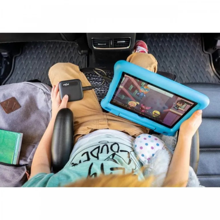 Disco Duro Externo Crucial X6 SSD 1TB 2.5" USB 3.1 Negro