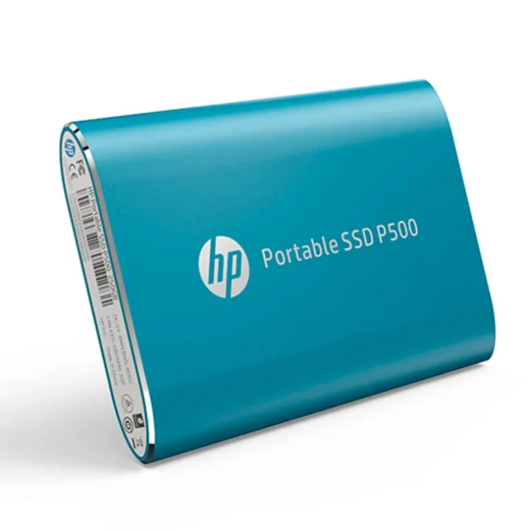 Disco Duro Externo HP P500 SSD 500GB USB 3.1 Azul