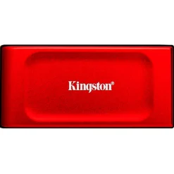 Disco Duro Externo Kingston XS1000 SSD 1TB USB 3.2 Rojo