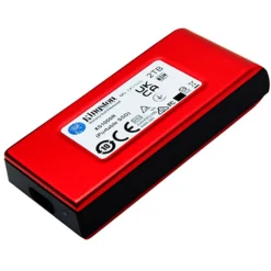 Disco Duro Externo Kingston XS1000 SSD 2TB USB 3.2 Rojo