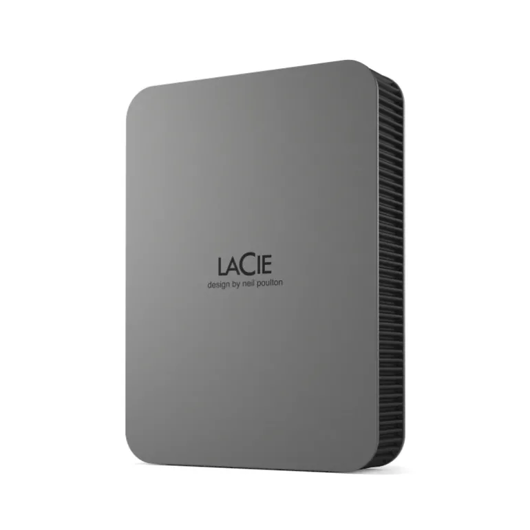 Disco Duro Externo LaCie Mobile Drive Secure 5TB 2.5" USB-C Gris