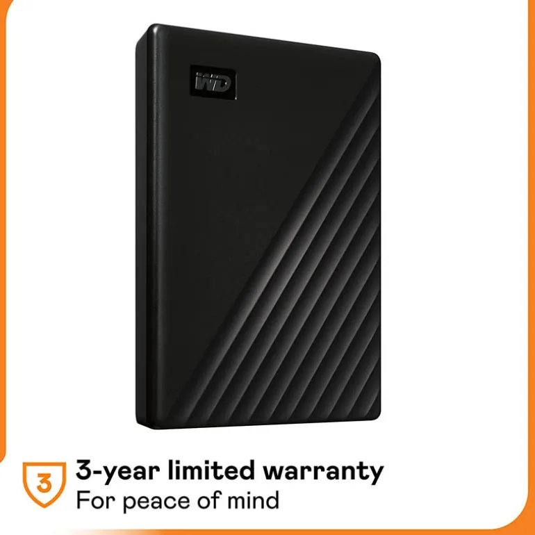 Disco Duro Externo Western Digital My Passport 1TB 2.5" USB 3.2 Negro