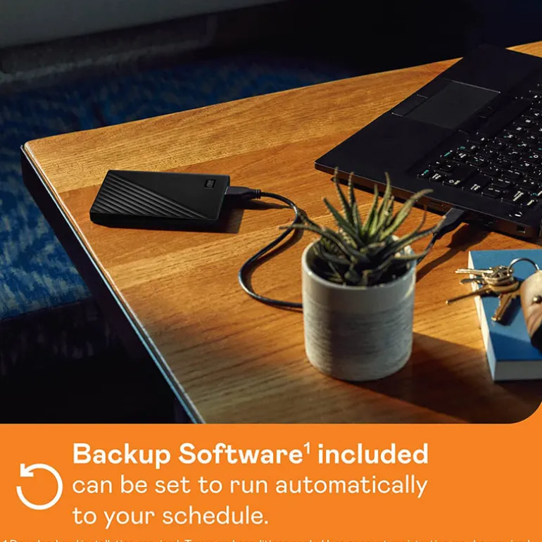 Disco Duro Externo Western Digital My Passport 1TB 2.5" USB 3.2 Negro