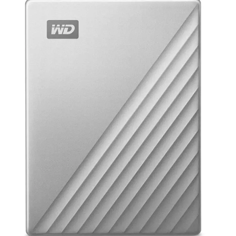 Disco Duro Externo Western Digital My Passport Ultra For Mac 5TB USB 3.2 Plata