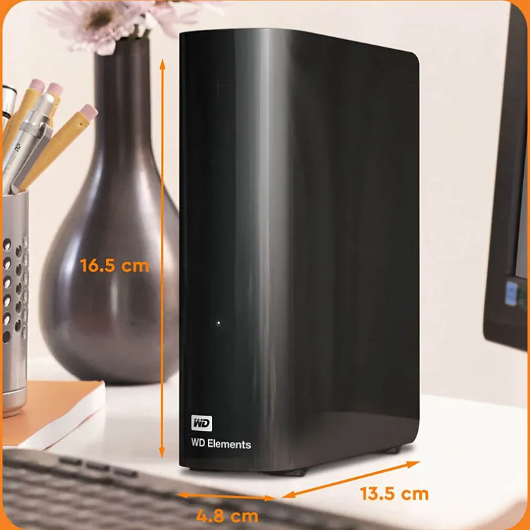 Disco Duro Externo Western Digital Elements 10TB 3.5" USB 3.0