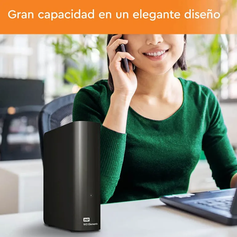 Disco Duro Externo Western Digital Elements 10TB 3.5" USB 3.0