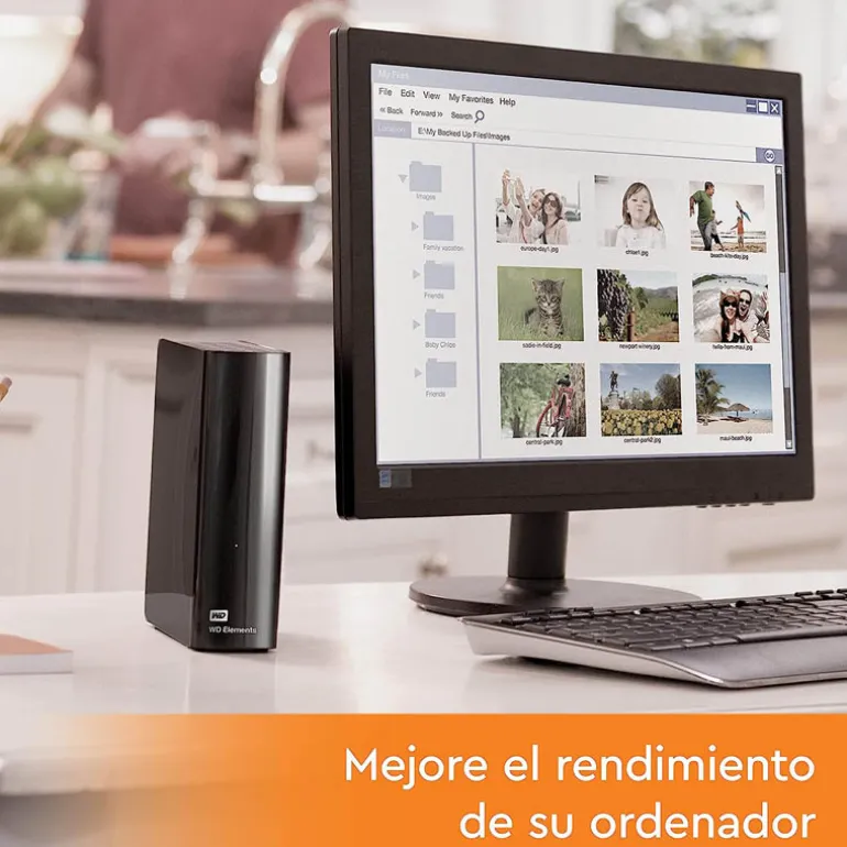 Disco Duro Externo Western Digital Elements 10TB 3.5" USB 3.0