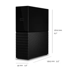 Disco Duro Externo Western Digital My Book 6TB 3.5" USB 3.0 Negro