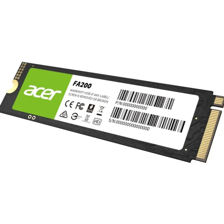Disco Duro M.2 Acer FA200 1TB PCIe Gen4 x4 NVMe SSD