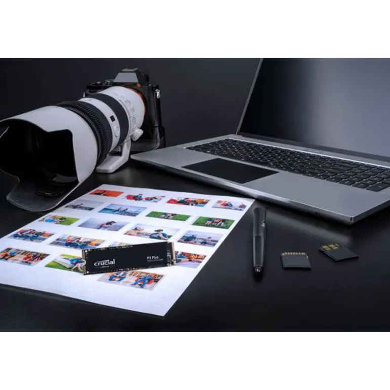Disco Duro M.2 Crucial P3 Plus 2TB Gen4 PCIe x4 NVMe