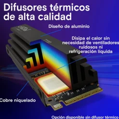 Disco Duro M.2 Crucial T700 4TB PCIe Gen5 x4 NVMe SSD