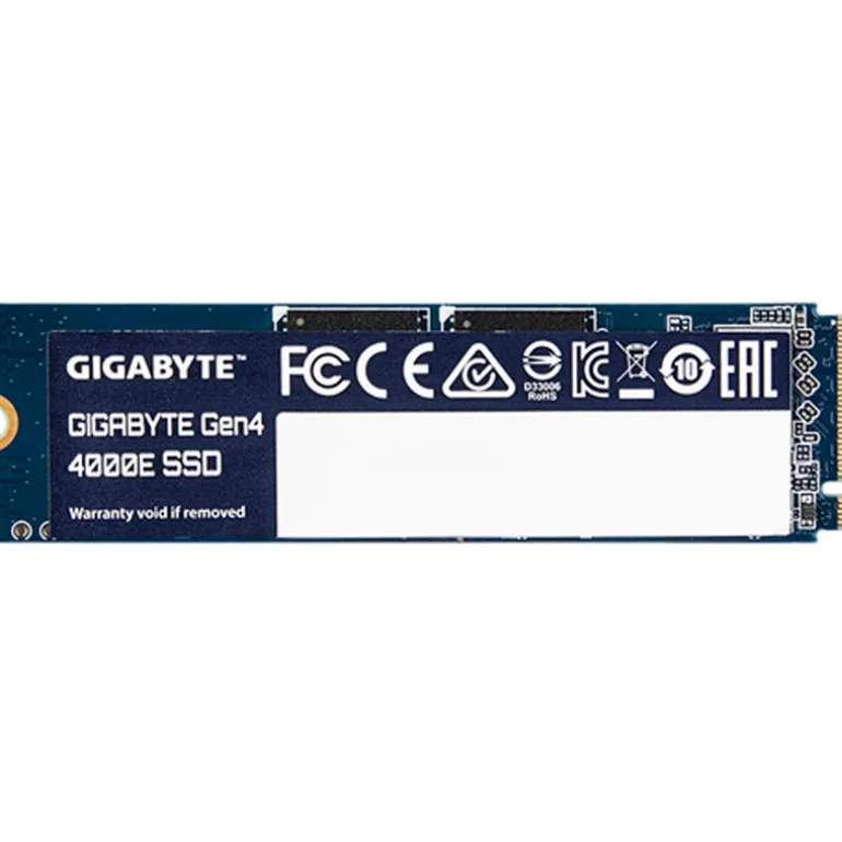 Disco Duro M.2 Gigabyte Gen4 4000E 500GB PCIe Gen4 x4 NVMe SSD