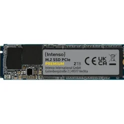 Disco Duro M.2 Intenso Premium 2TB PCIe Gen3 x4 NVMe SSD