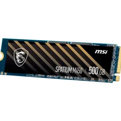 Disco Duro M.2 MSI SPATIUM M450 500GB PCIe Gen4 x4 NVMe SSD