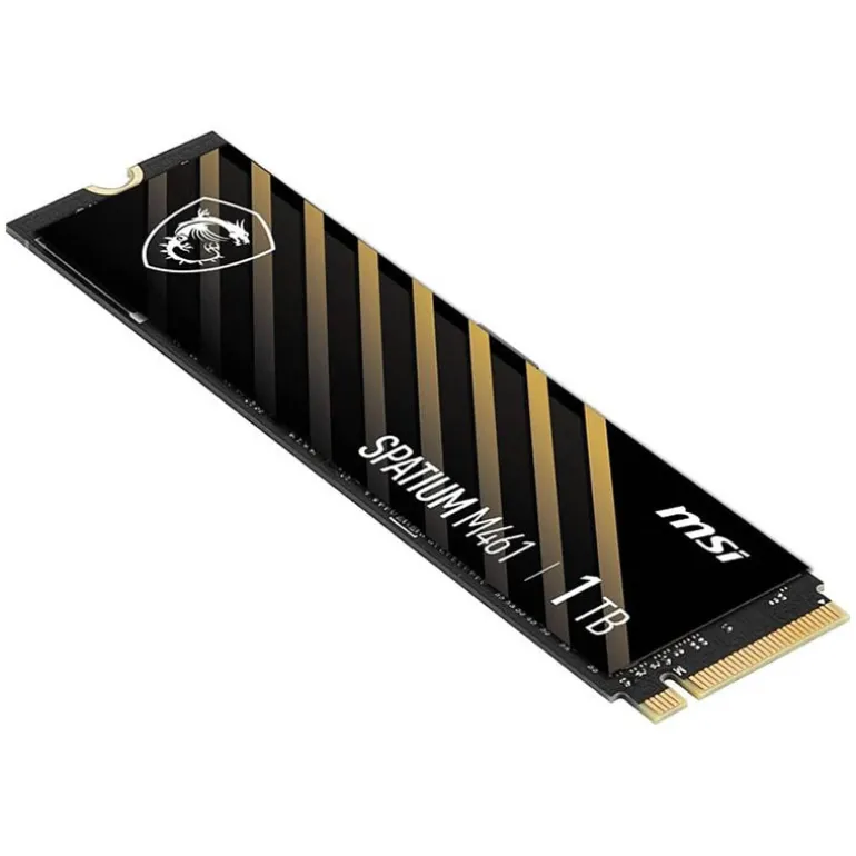 Disco Duro M.2 MSI SPATIUM M461 1TB PCIe Gen4 NVMe