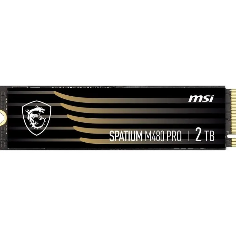 Disco Duro M.2 MSI SPATIUM M480 PRO 2TB PCIe Gen4 NVMe