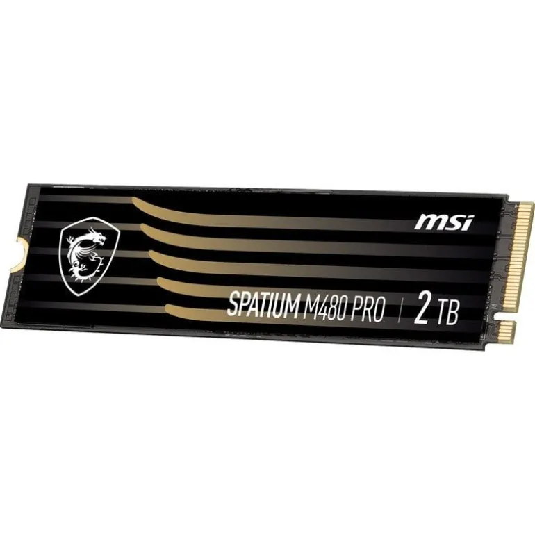 Disco Duro M.2 MSI SPATIUM M480 PRO 2TB PCIe Gen4 NVMe