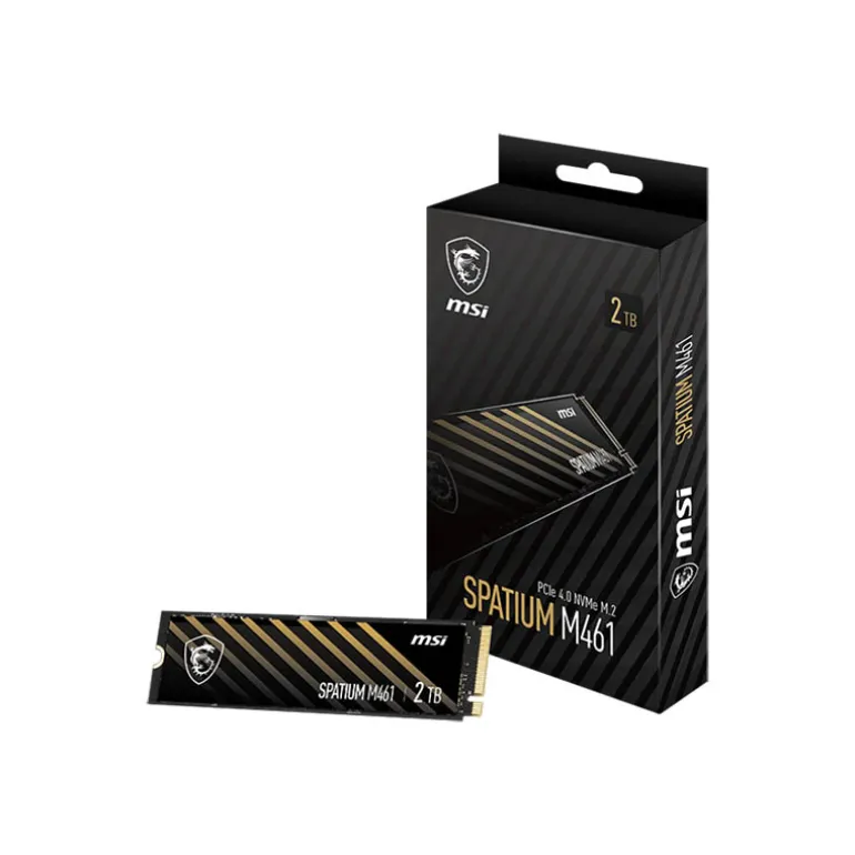 Disco Duro M.2 MSI SPATIUM M461 2TB PCIe Gen4 NVMe