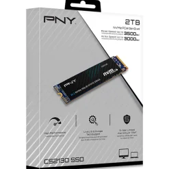Disco Duro M.2 PNY CS2130 2TB PCIe Gen3 x4 NVMe SSD