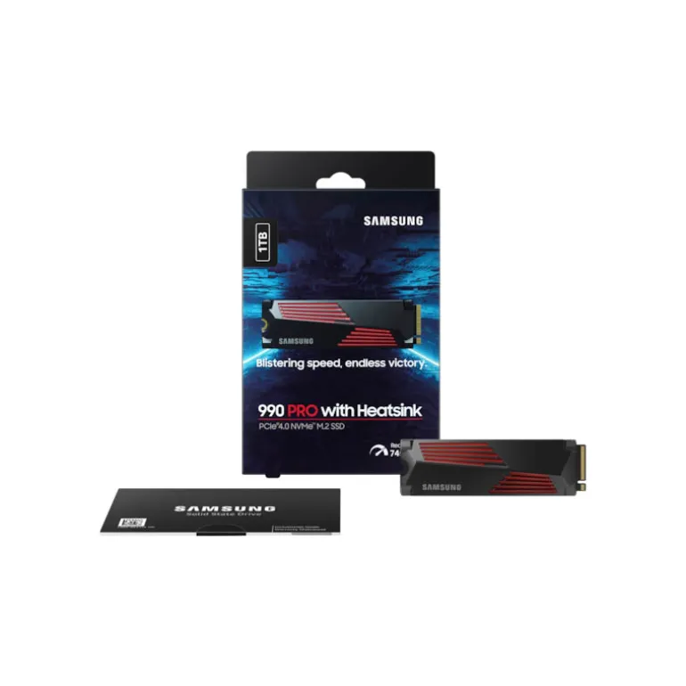 Disco Duro M.2 Samsung 990 PRO Heatsink 1TB PCIe x4 NVMe