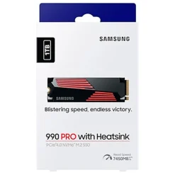 Disco Duro M.2 Samsung 990 PRO 1TB PCIe 4.0 x4 NVMe SSD