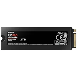 Disco Duro M.2 Samsung 990 PRO Heatsink 2TB PCIe 4.0 x4 NVMe SSD