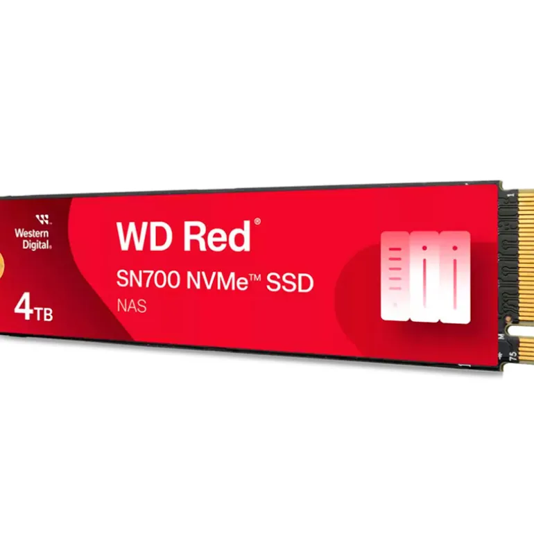 Disco Duro M.2 Western Digital Red SN700 4TB PCIe Gen3 x4 NVMe SSD