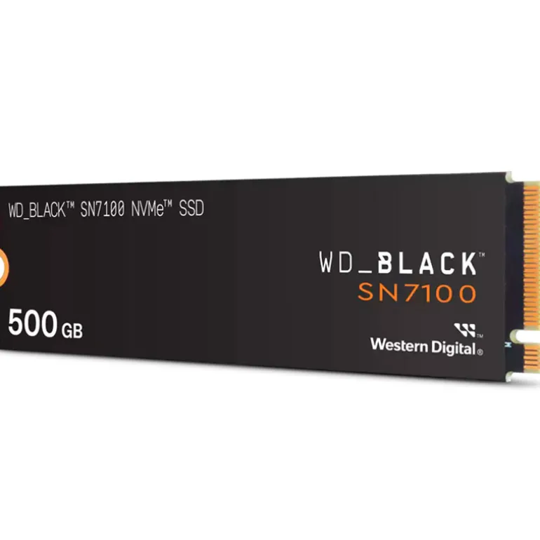 Disco Duro M.2 Western Digital Black SN7100 500GB PCIe Gen4 x4 NVMe SSD