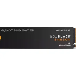 Disco Duro M.2 Western Digital Black SN850X 8TB PCIe Gen4 x4 NVMe SSD