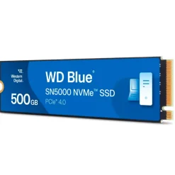 Disco Duro M.2 Western Digital Blue SN5000 500GB PCIe Gen4 x4 NVMe SSD