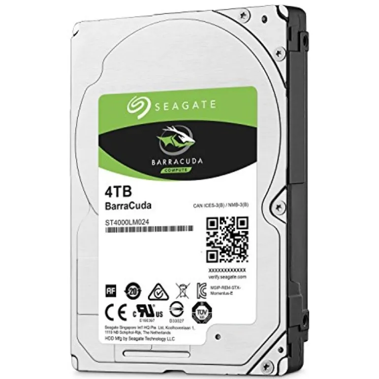 Disco Duro Seagate Guardian Barracuda 4TB 2.5"