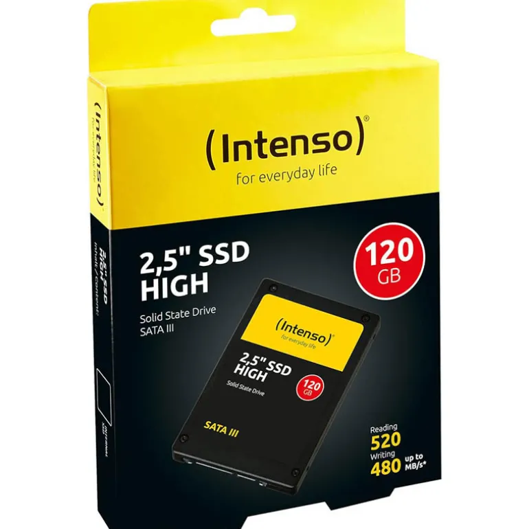 Disco Duro SSD Intenso High 120GB 2.5" SATA3