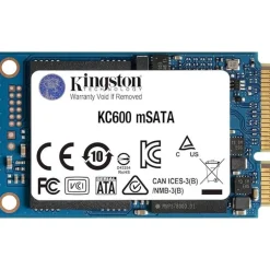 Disco Duro SSD Kingston KC600 512GB mSATA SATA3