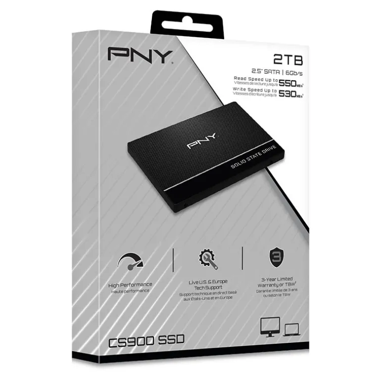 Disco Duro SSD PNY SSD CS900 2TB 2.5" SATA3