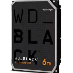 Disco Duro Western Digital Black HDD 6TB 3.5" SATA 128MB