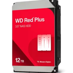 Disco Duro Western Digital Red Plus NAS 12TB 3.5" SATA6 256MB