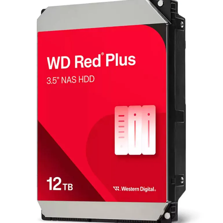 Disco Duro Western Digital Red Plus NAS 12TB 3.5" SATA6 256MB