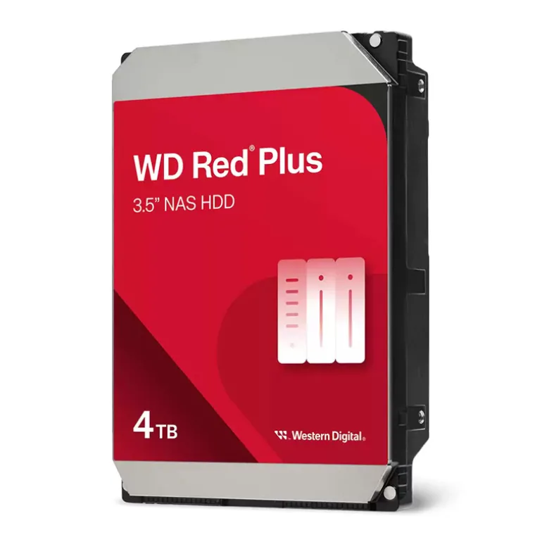 Disco Duro Western Digital WD Red Plus NAS 4TB 3.5" SATA3 256MB
