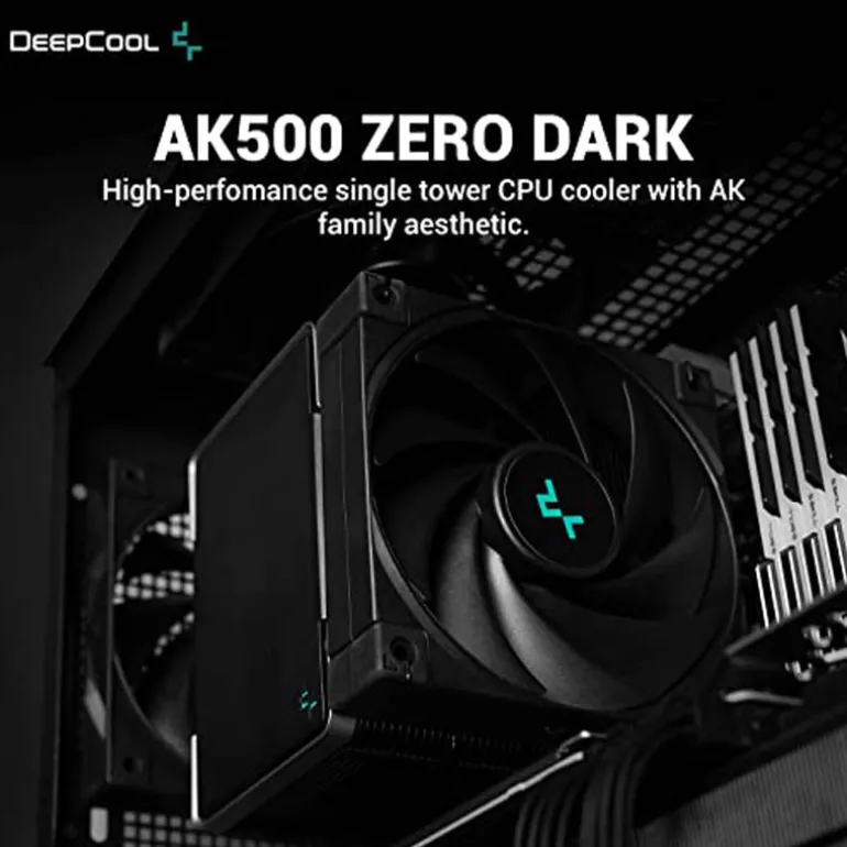 Disipador CPU DeepCool AK500 Zero Dark Negro