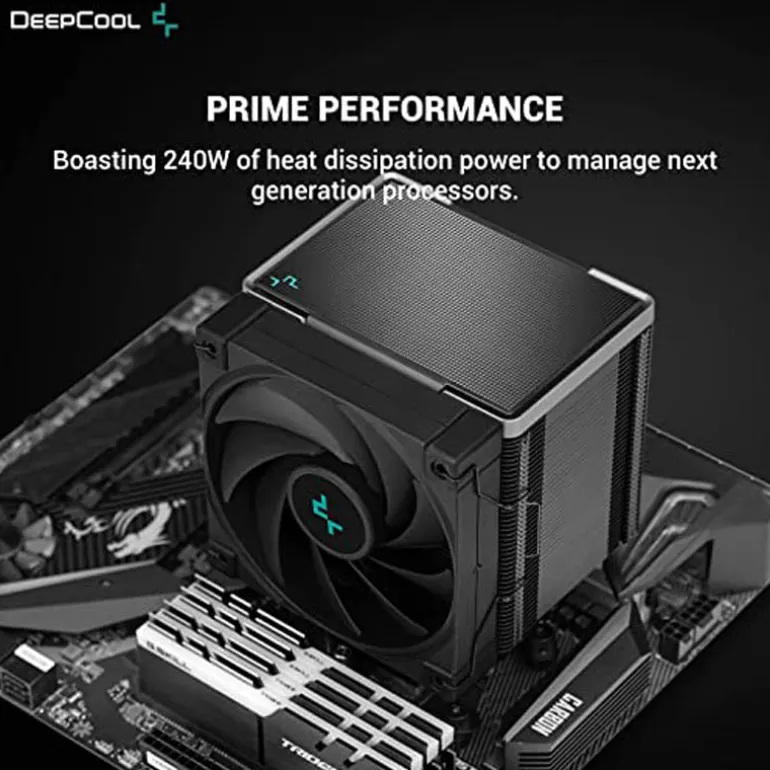 Disipador CPU DeepCool AK500 Zero Dark Negro