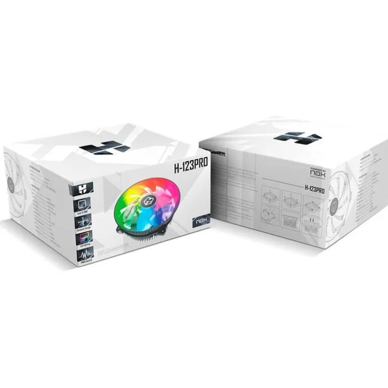 Disipador CPU Nox Hummer H-123 Pro PWM RGB